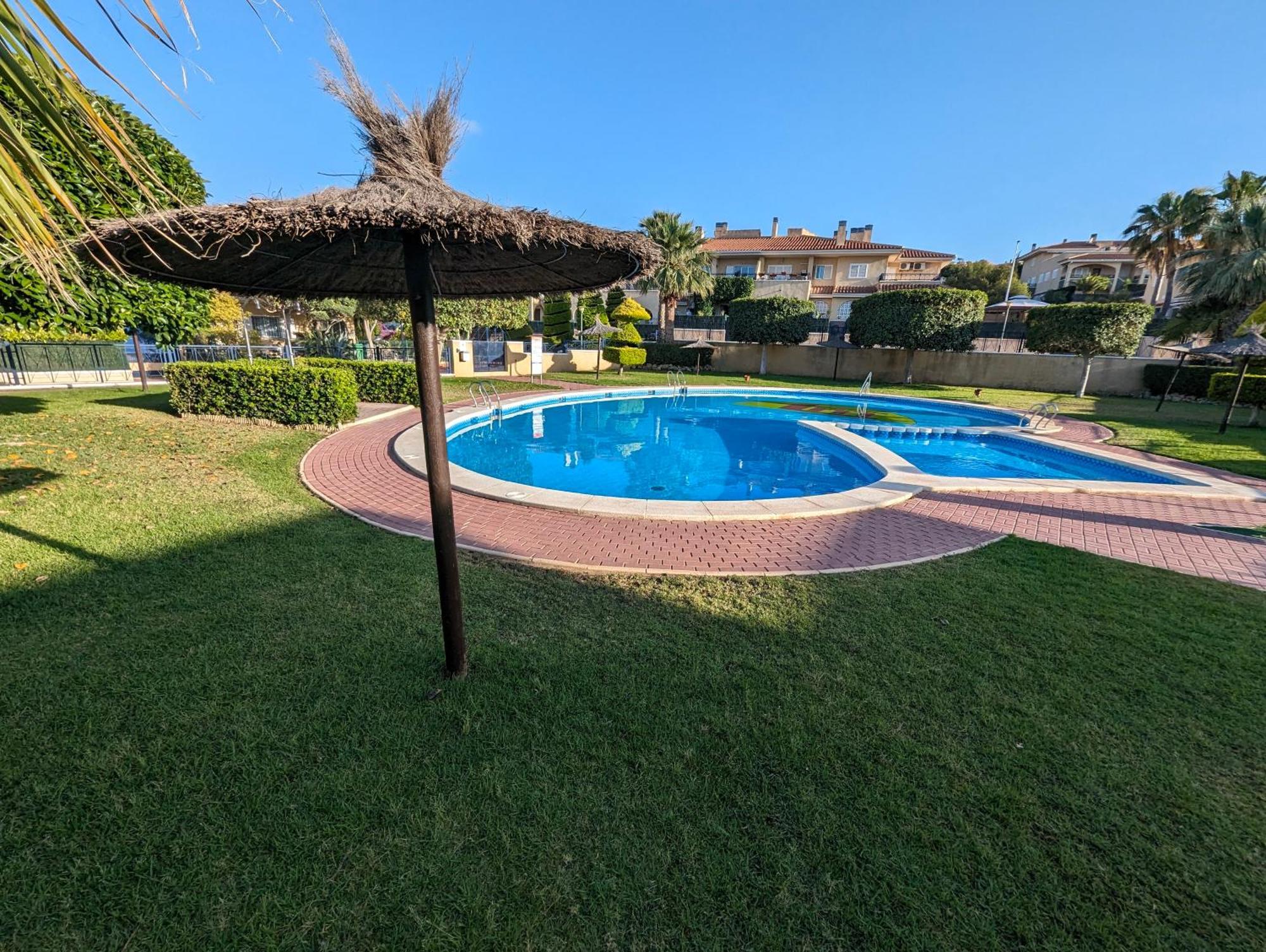 Disfruta De La Playa Y Piscina, Acogedora Casa Santa Pola Exterior foto